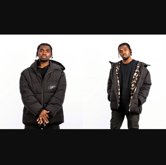 RZA WuTang 36 Chambers Embassy of Brick and Logs Puffer Jacket size Medium - Picture 2 of 15